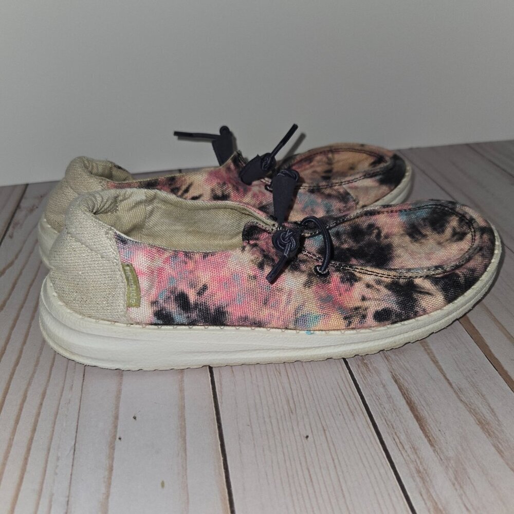 CLEARANCE • Hey Dude • Moccasin  • Youth Size 3 or Ladies Size 4 - Picture 5 of 12